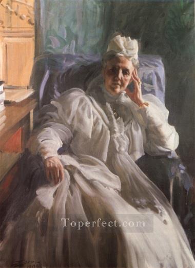Queen Sophia foremost Sweden Anders Zorn Oil Paintings